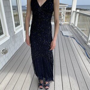 Aidan Mattox Sequined Prom Gown
